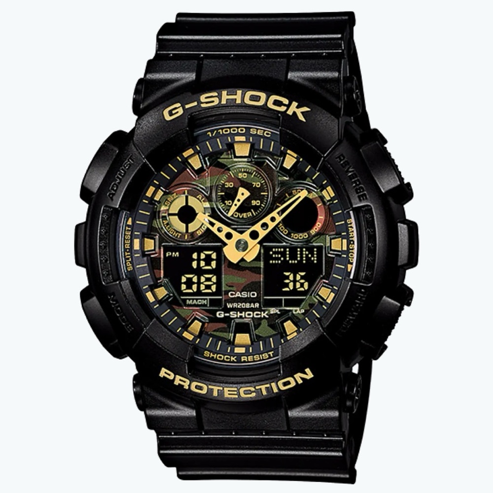 Casio G-Shock GA-100CF-1A9 Digital Watch (Camoflage)